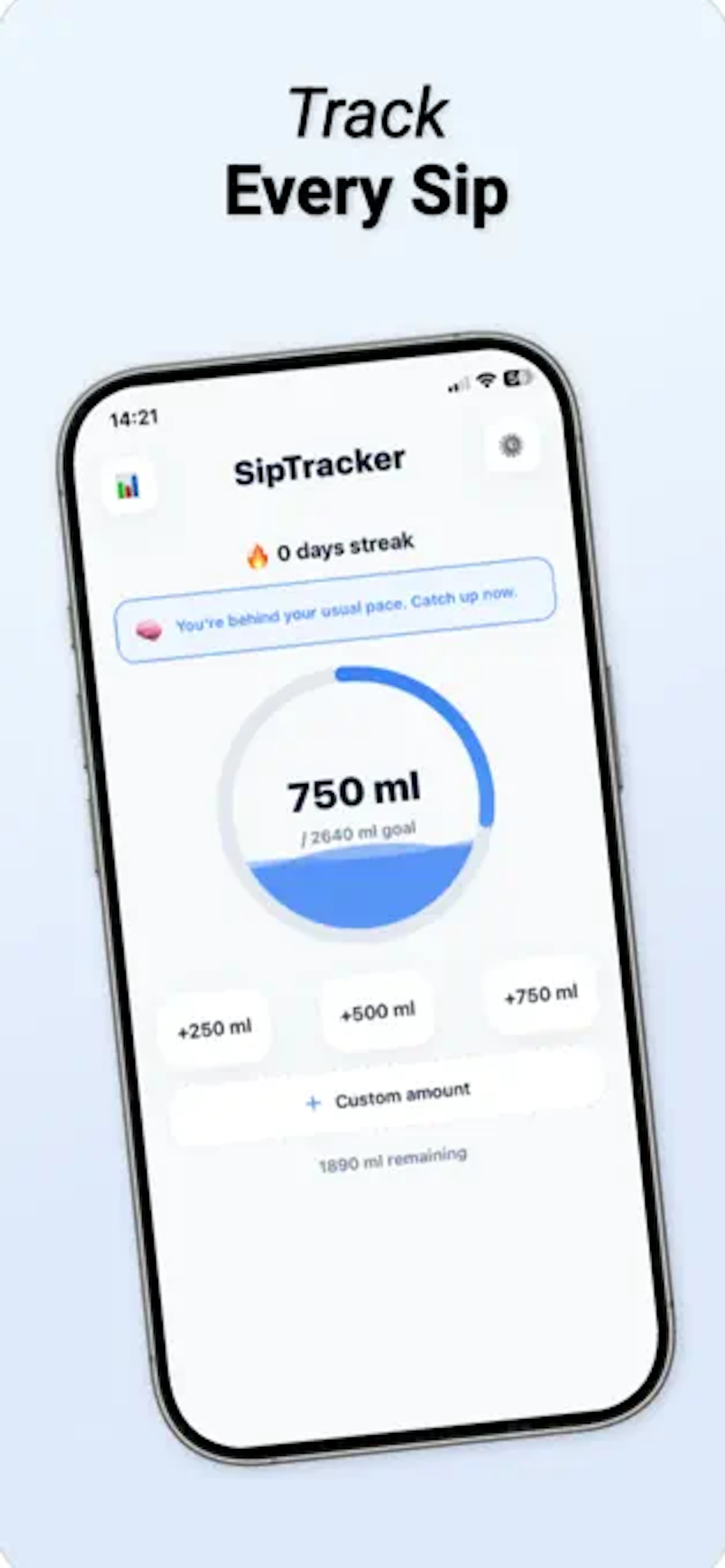 SipTracker screenshot 4