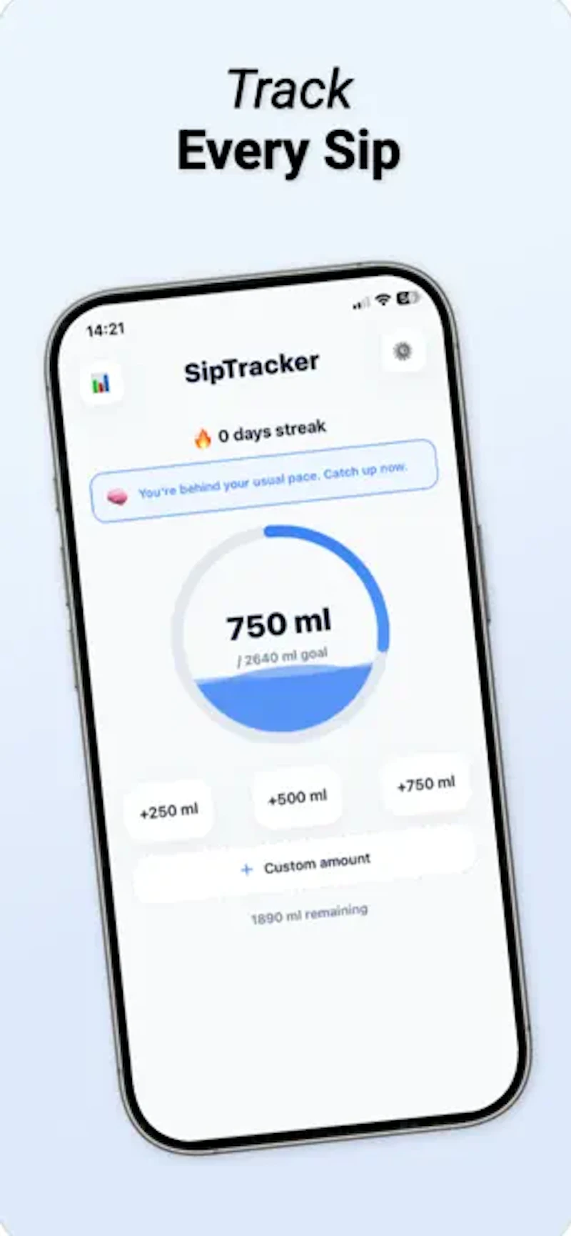 SipTracker screenshot 4