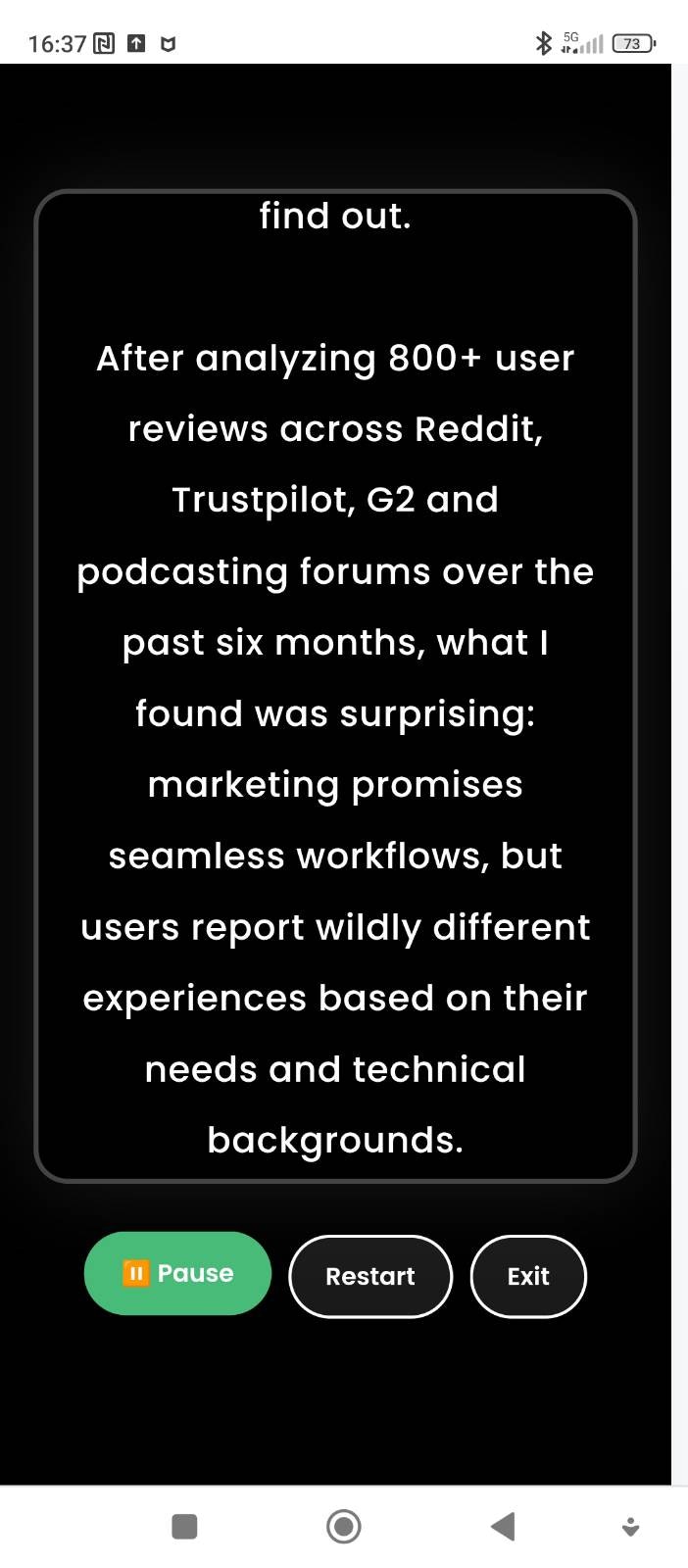 Free Podcast Teleprompter screenshot 2