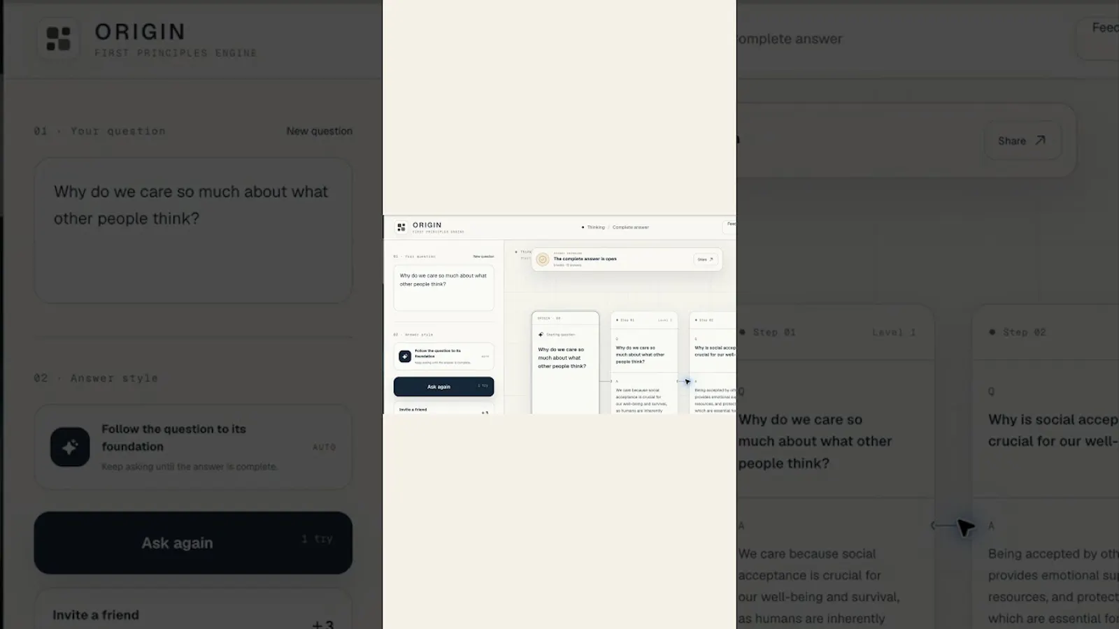 Origin screenshot 1 (video preview)