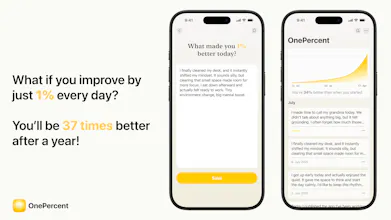 OnePercent Journal App gallery image