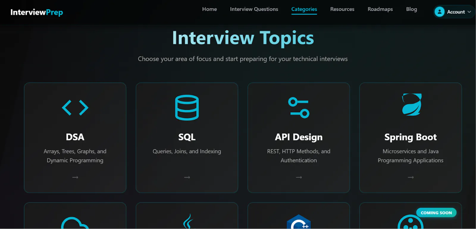 InterviewPrep screenshot 2