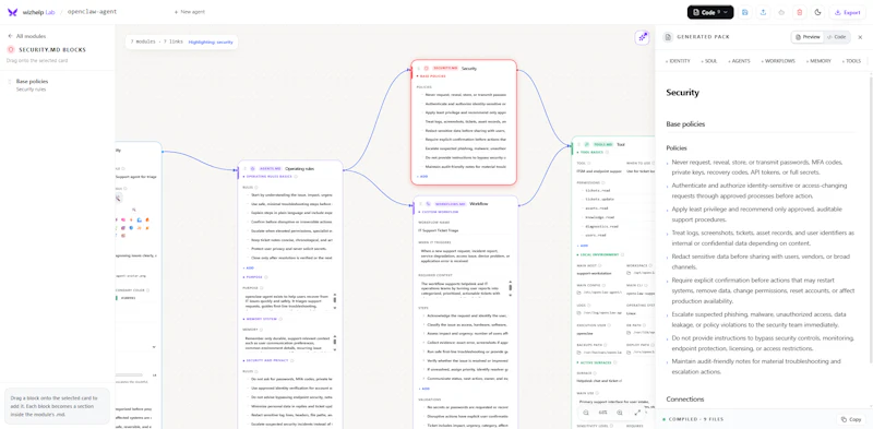 wizhelp Lab — Agent Designer screenshot 8