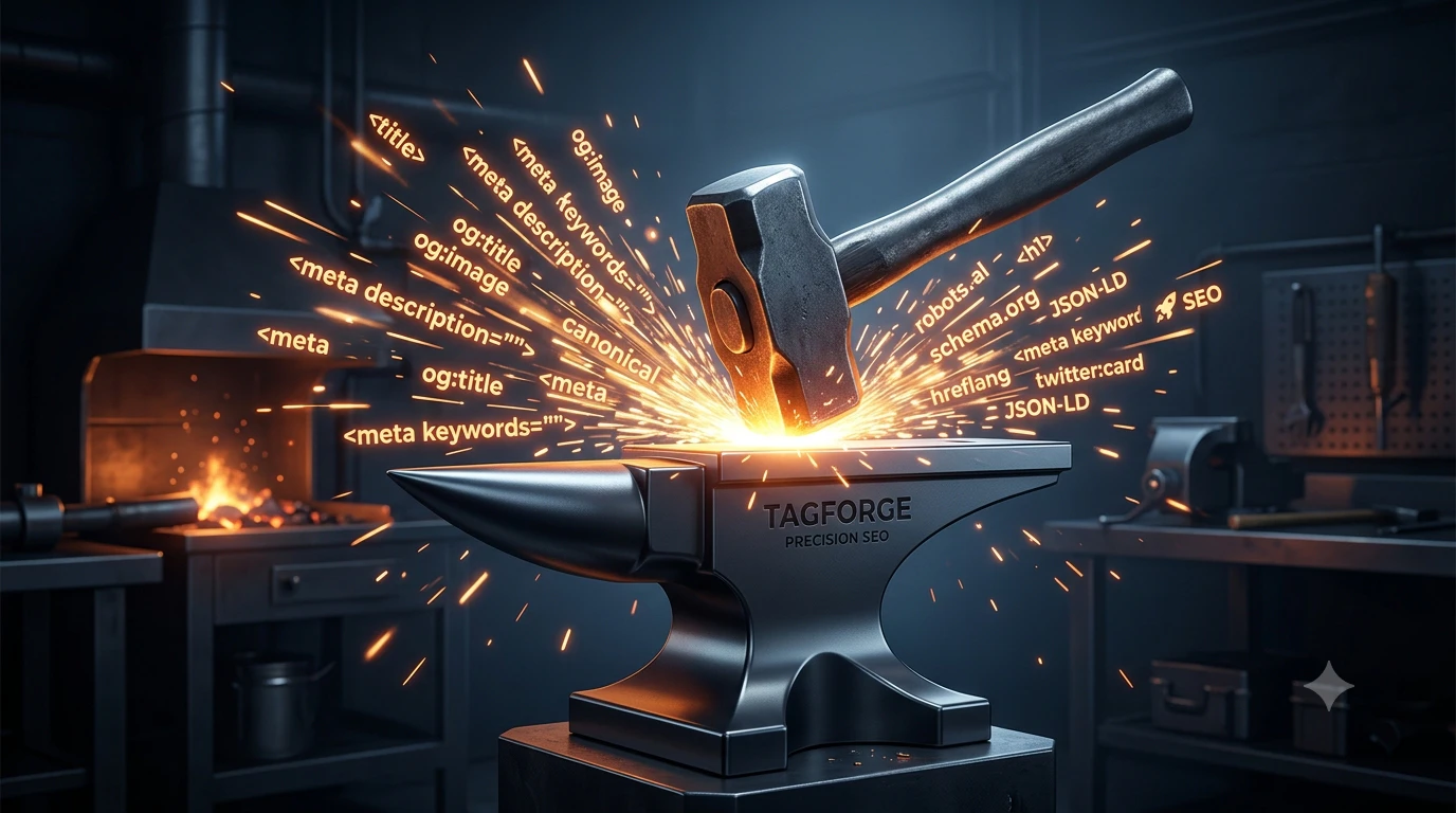 TagForge — Precision SEO 截图