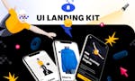 Landing Page UI BK Kit image