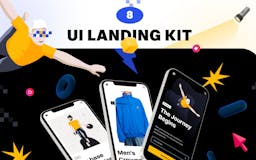 Landing Page UI BK Kit media 1
