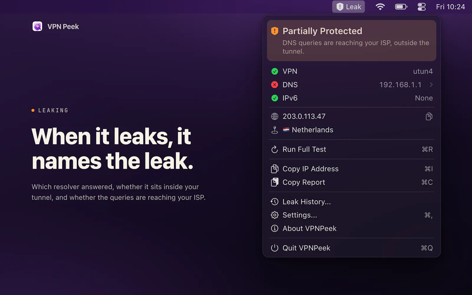 VPN Peek 3.0 screenshot 3