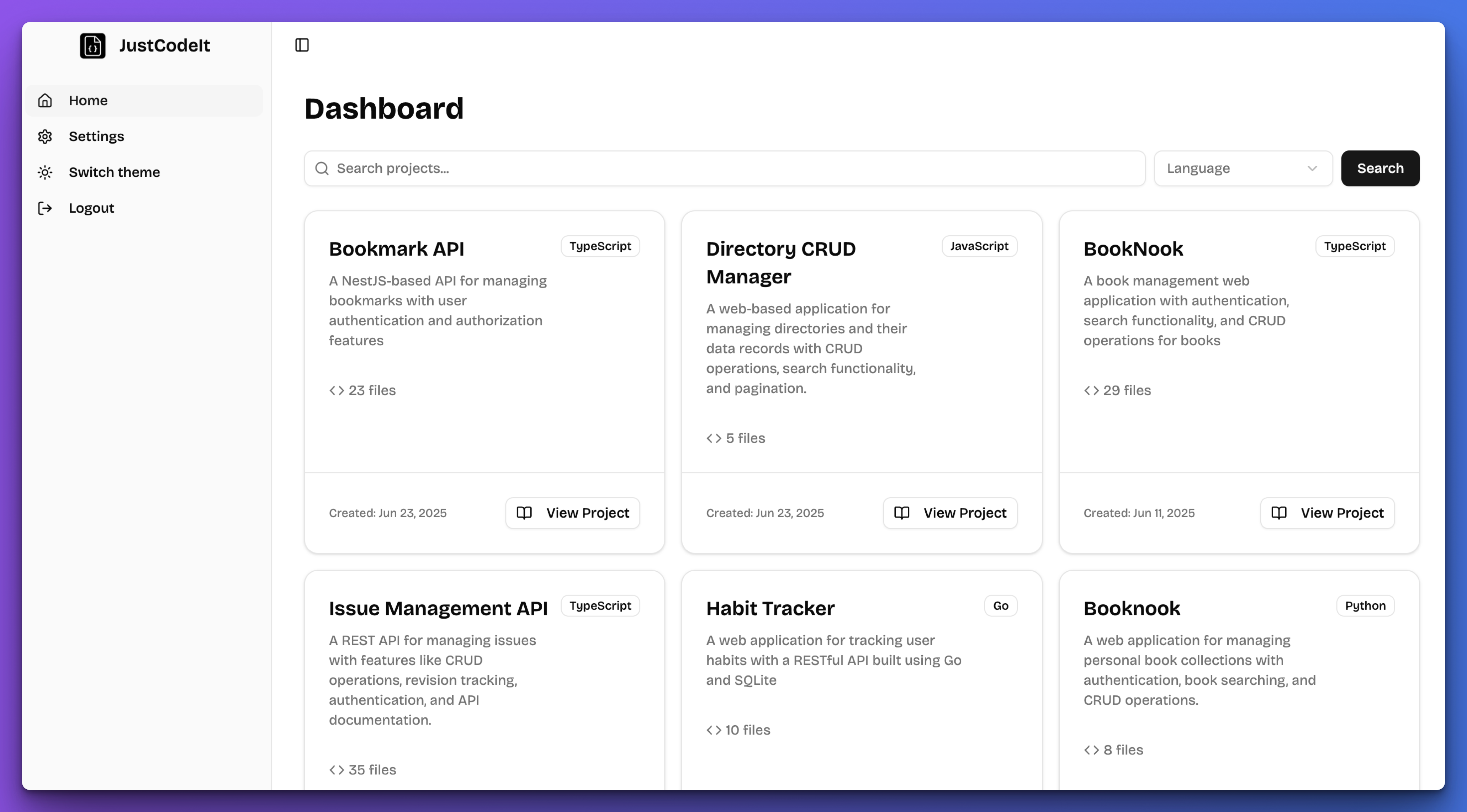 Média Code juste - Pratiquez le codage en tapant le projet de code réel et open source 2