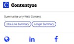 Contentyze Chrome Extension image