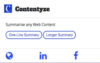 Contentyze Chrome Extension gallery image