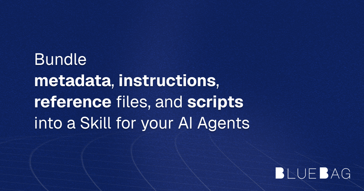 Bluebag AI - Screenshot 2 showing product features and functionality