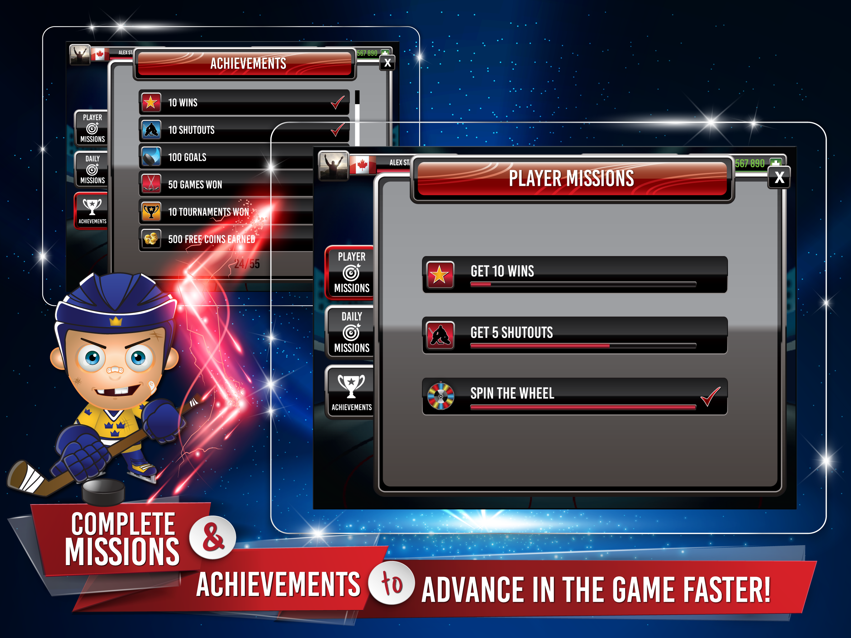 The World Hockey Championships Game on Apple App Store and Google Play gallery image