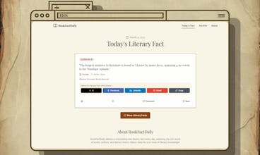 Daily Book Facts gallery image