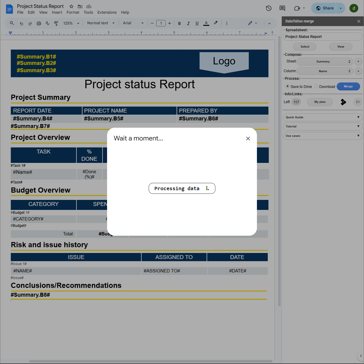 DataToDoc gallery image