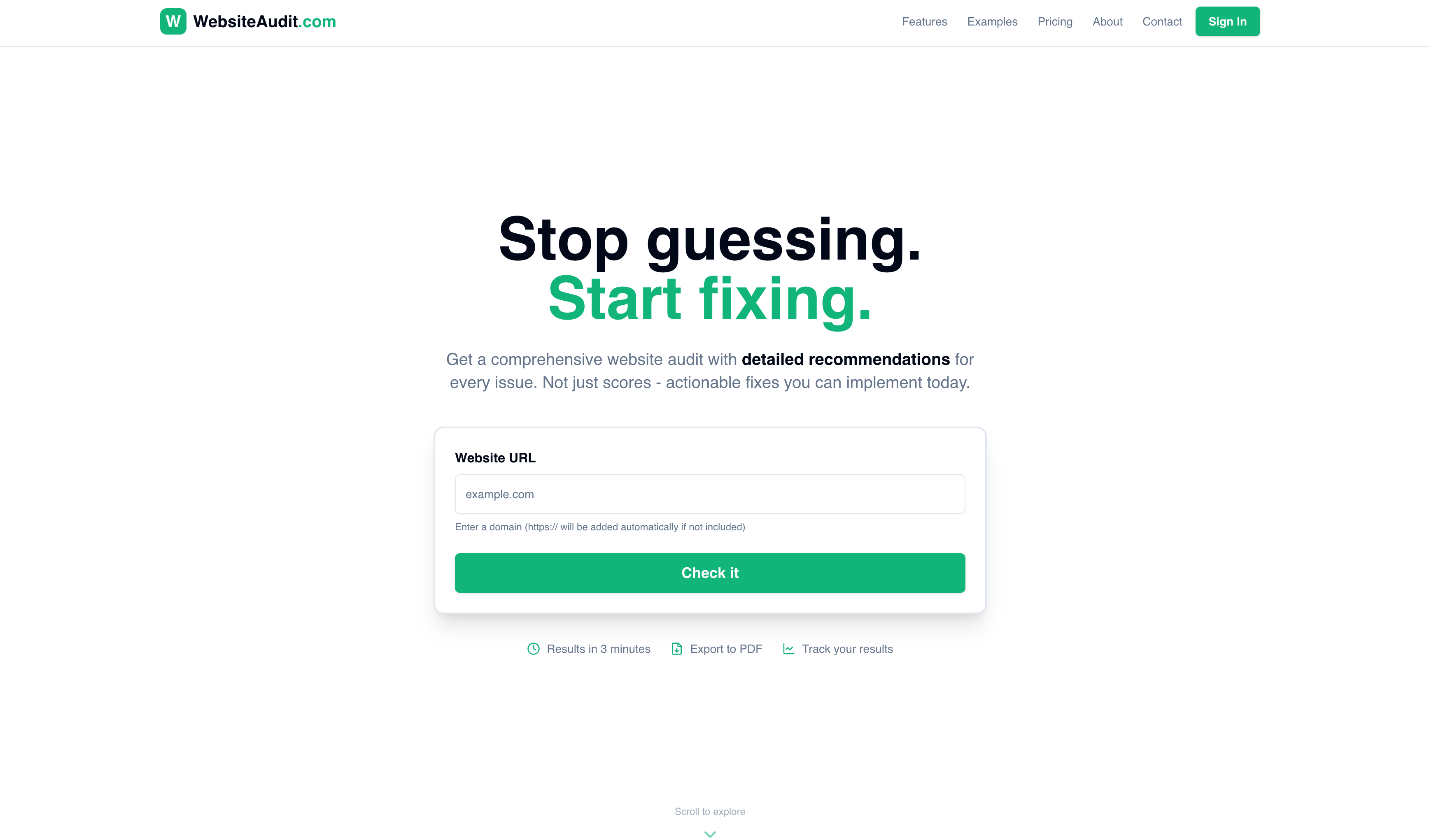 WebsiteAudit.com gallery image