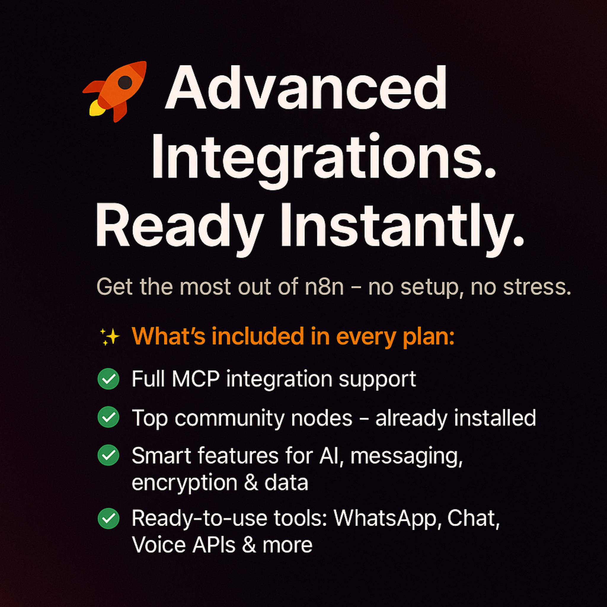 n8nhost.io - Automazione ospitata senza sforzo con N8N pronto in pochi minuti. media 5