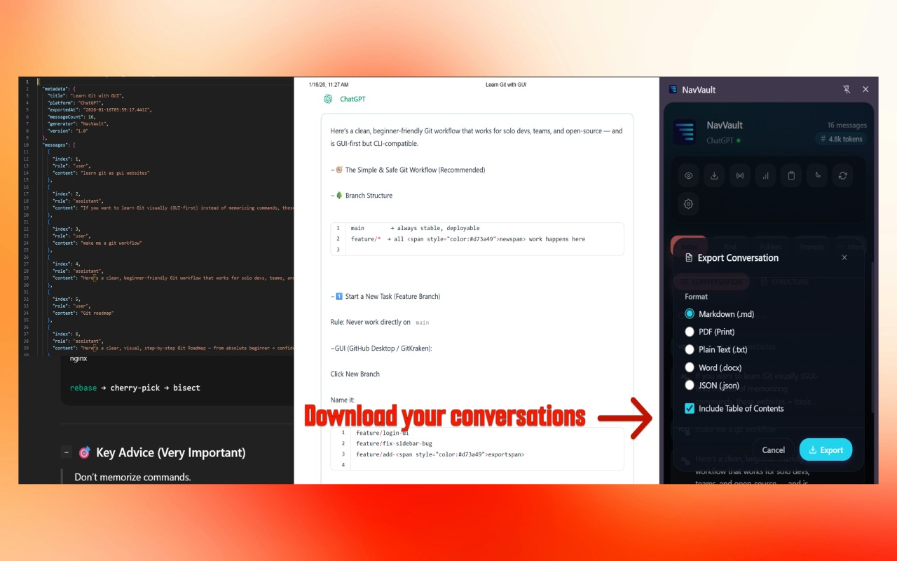 NavVault - Screenshot 2 showing product features and functionality