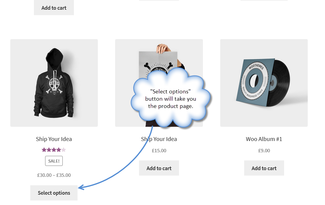 WooCommerce Product Addons Plugin gallery image