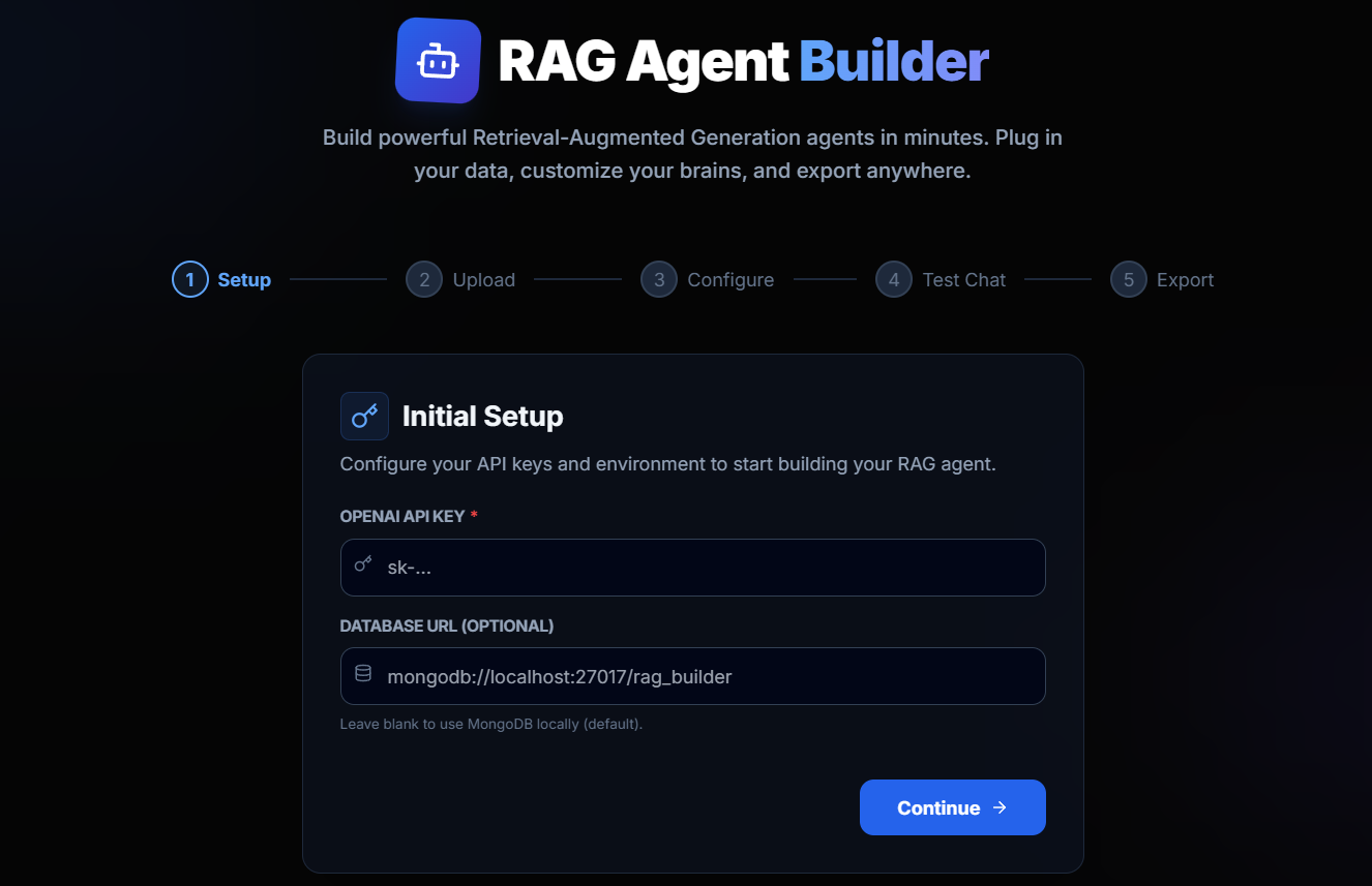 RAG Builder gallery image