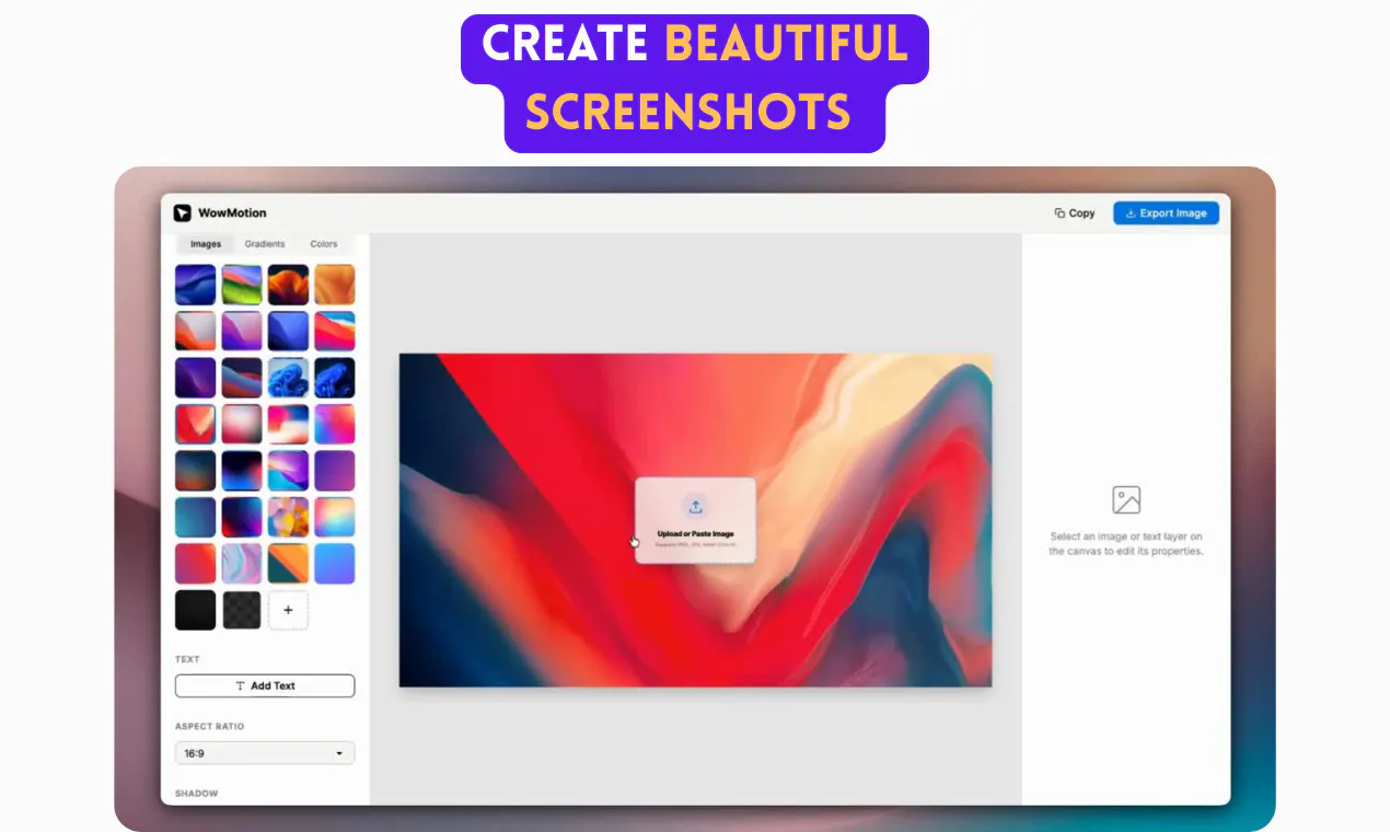 WowMotion - Free Motion Graphics Editor gallery image