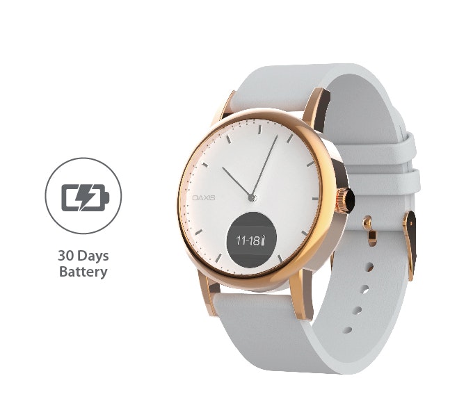 Oaxis Timepiece analog smartwatch gallery image