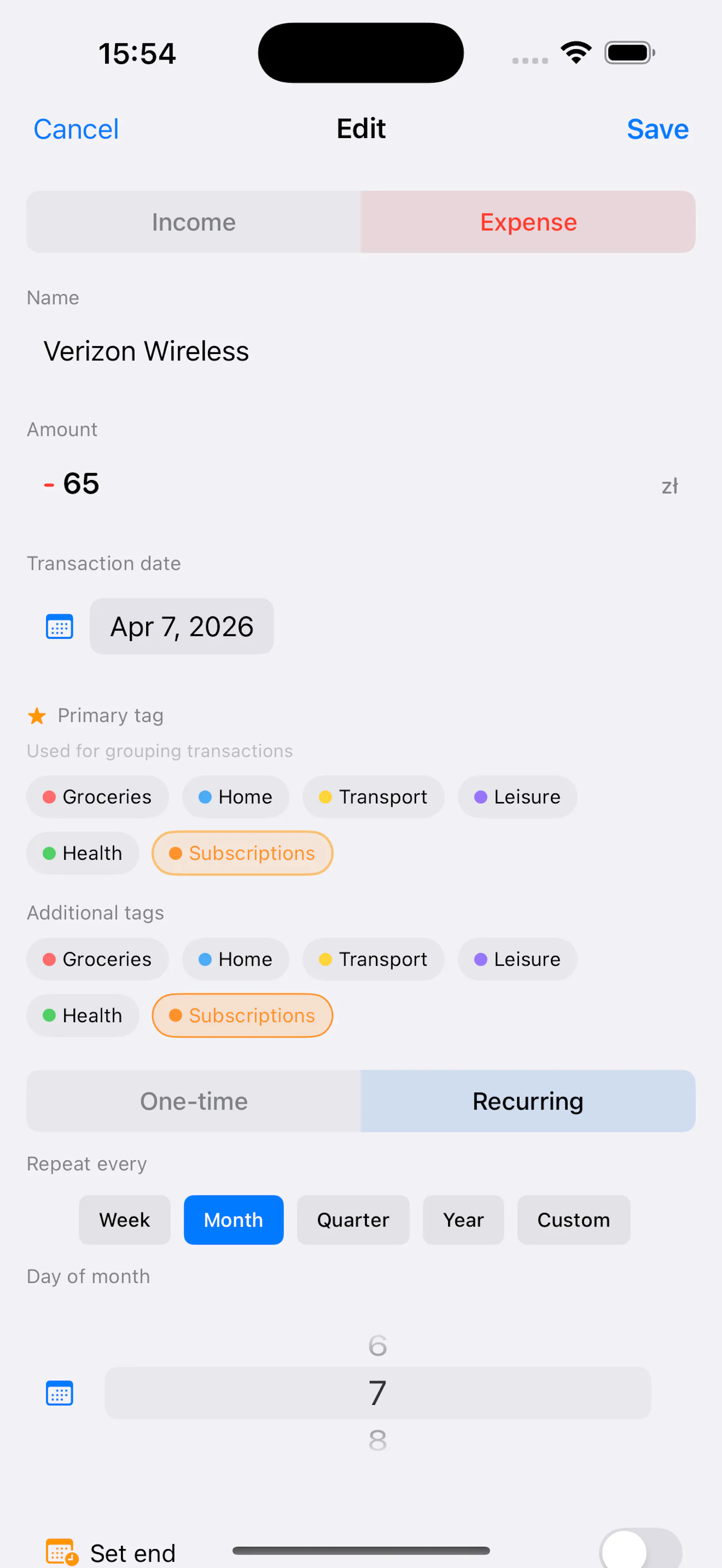 Pocket Planner screenshot 5