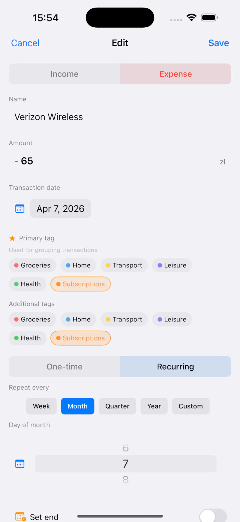 Pocket Planner screenshot 5