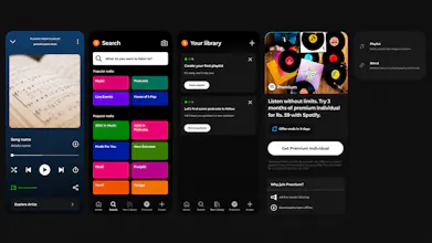 Spotify Redesign gallery image