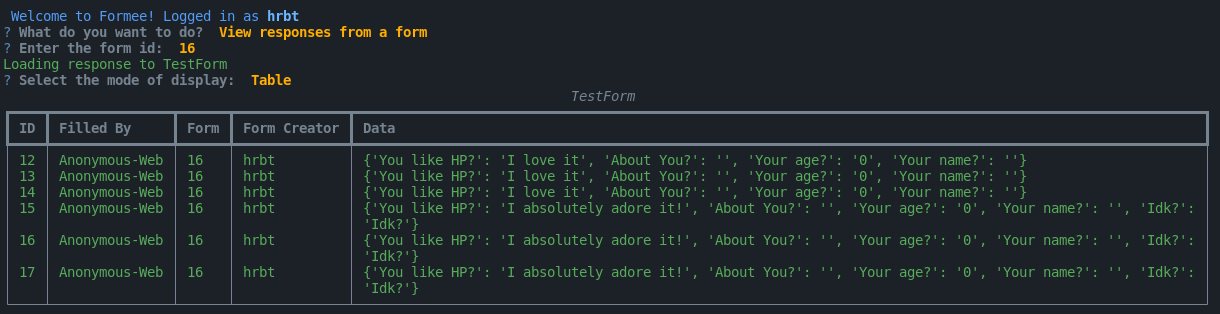 Formee gallery image