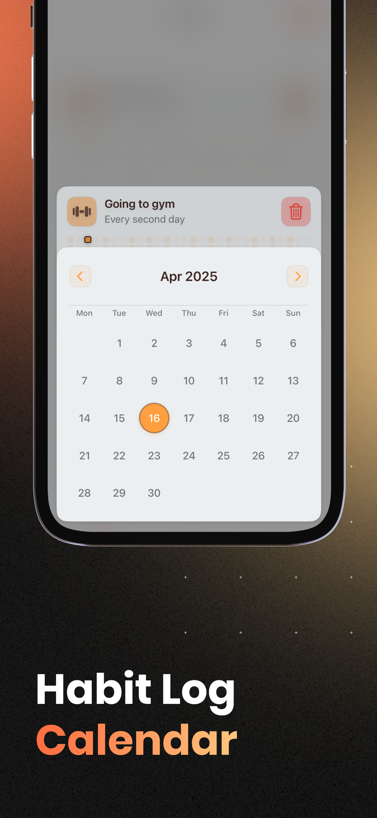 CalmTrack - Activador de hábitos acogedores - ¡Construye hábitos diarios conscientes! media 2