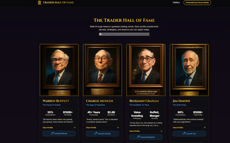 Trader Hall of Fame screenshot 2