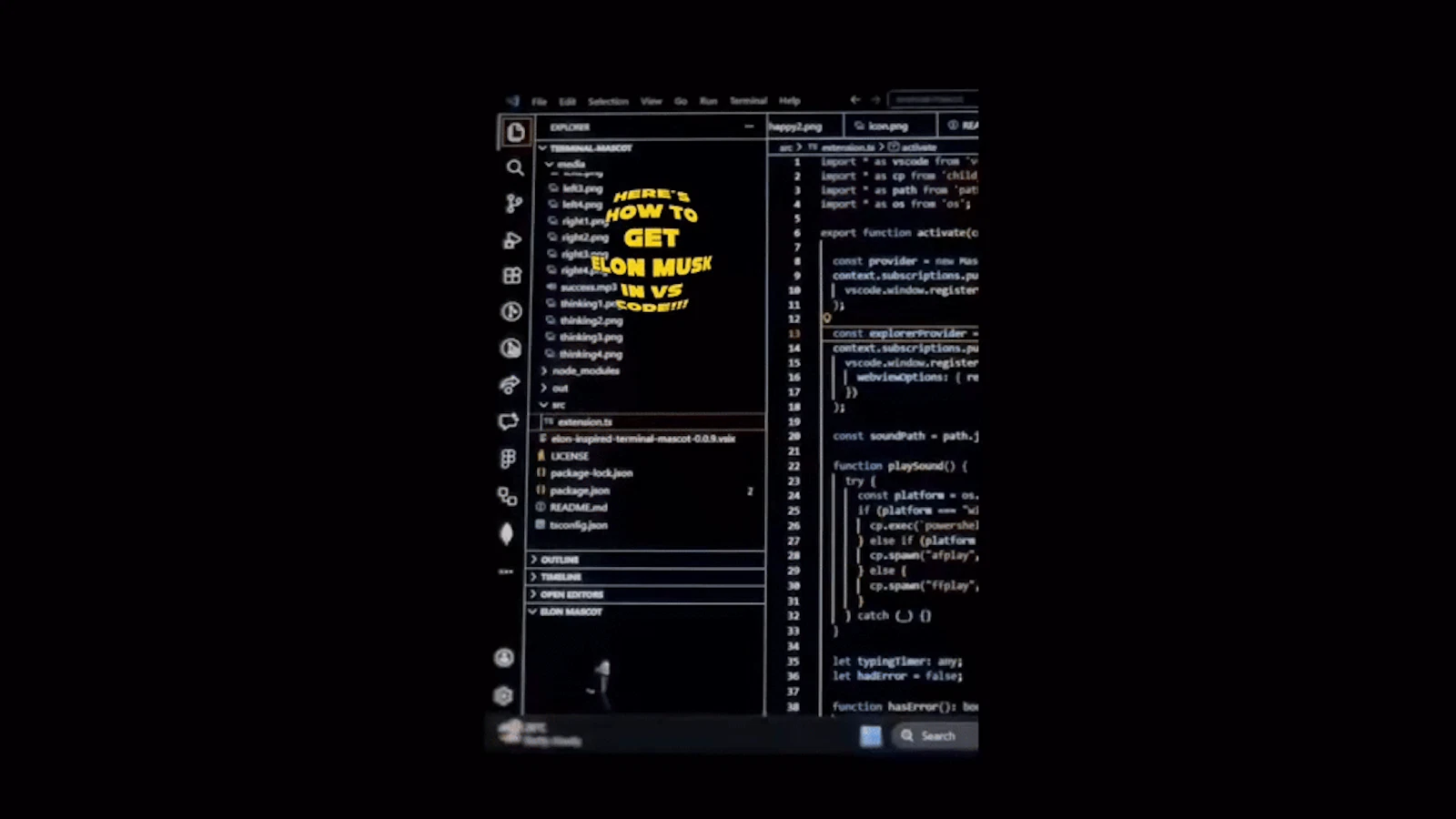 Elon Mascot screenshot 1 (video preview)