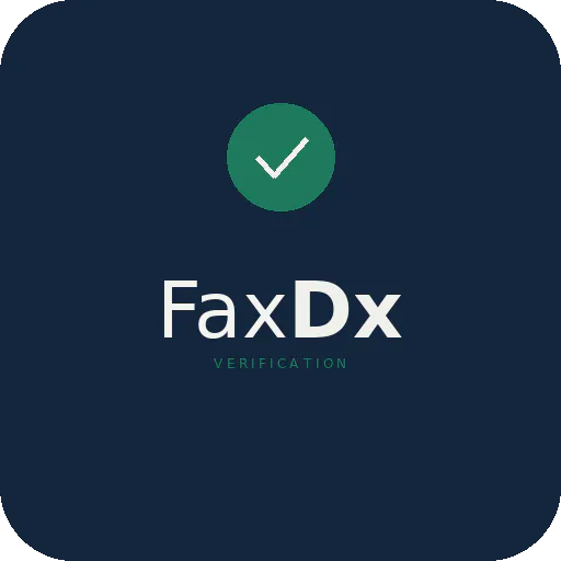 FaxDx — Fax verification for healthcare