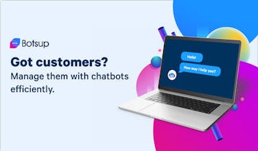 Botsup - DIY Chatbot Platform gallery image