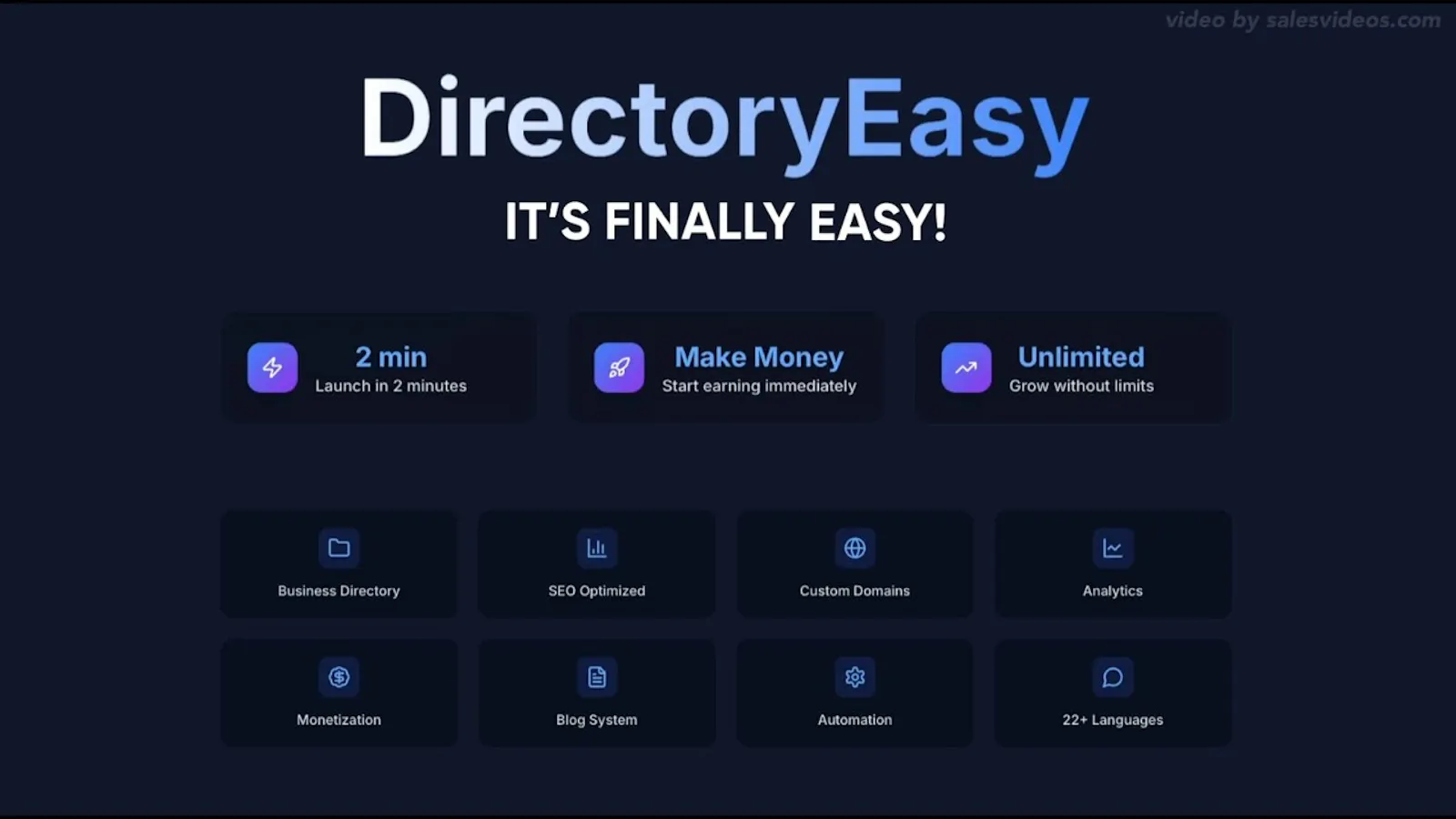 Directoryeasy screenshot 1 (video preview)