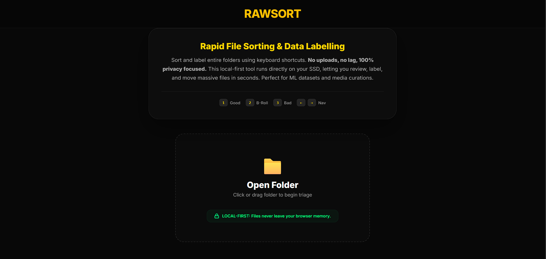 RawSort gallery image