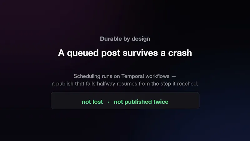 Hookpost screenshot 1 (video preview)