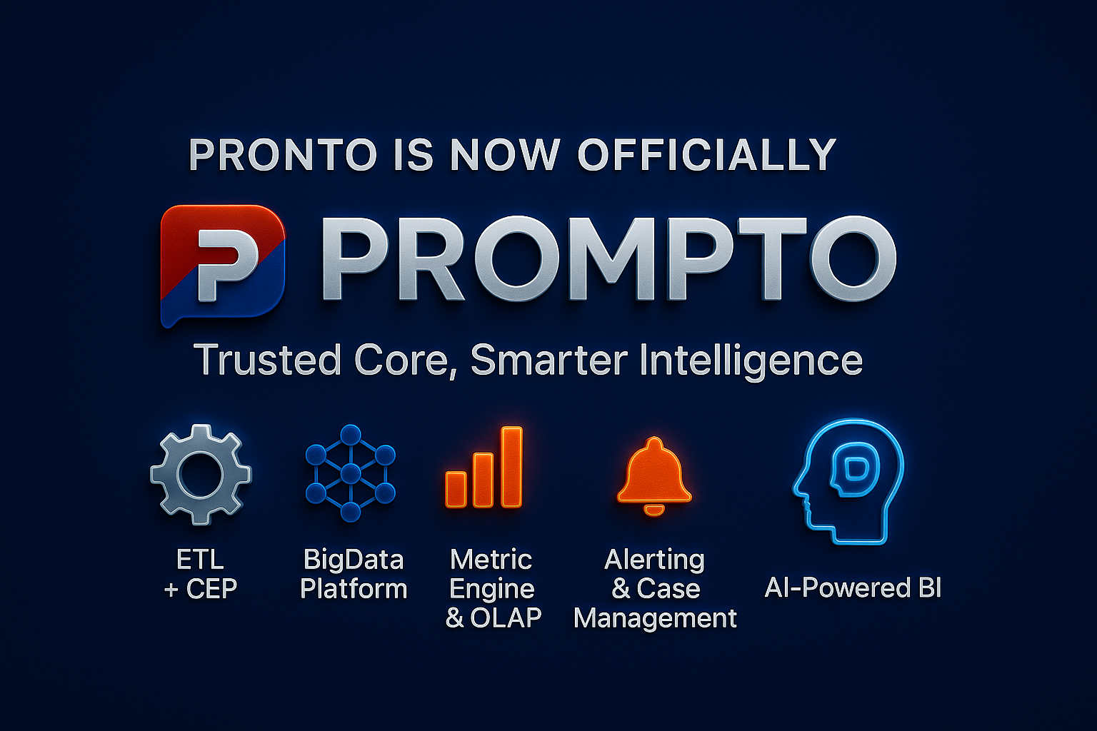 Prompto—AI-Powered ETL + BI + ML logo