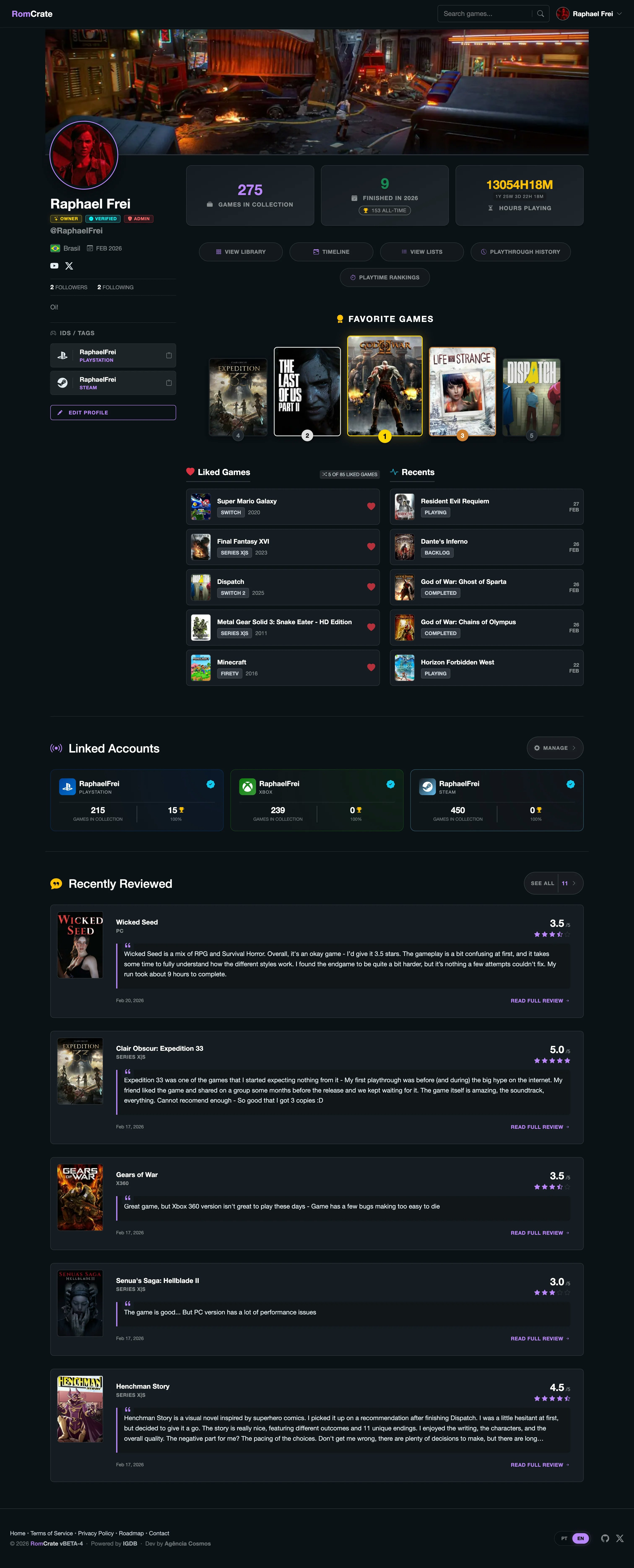 RomCrate - Screenshot 3 showing product features and functionality