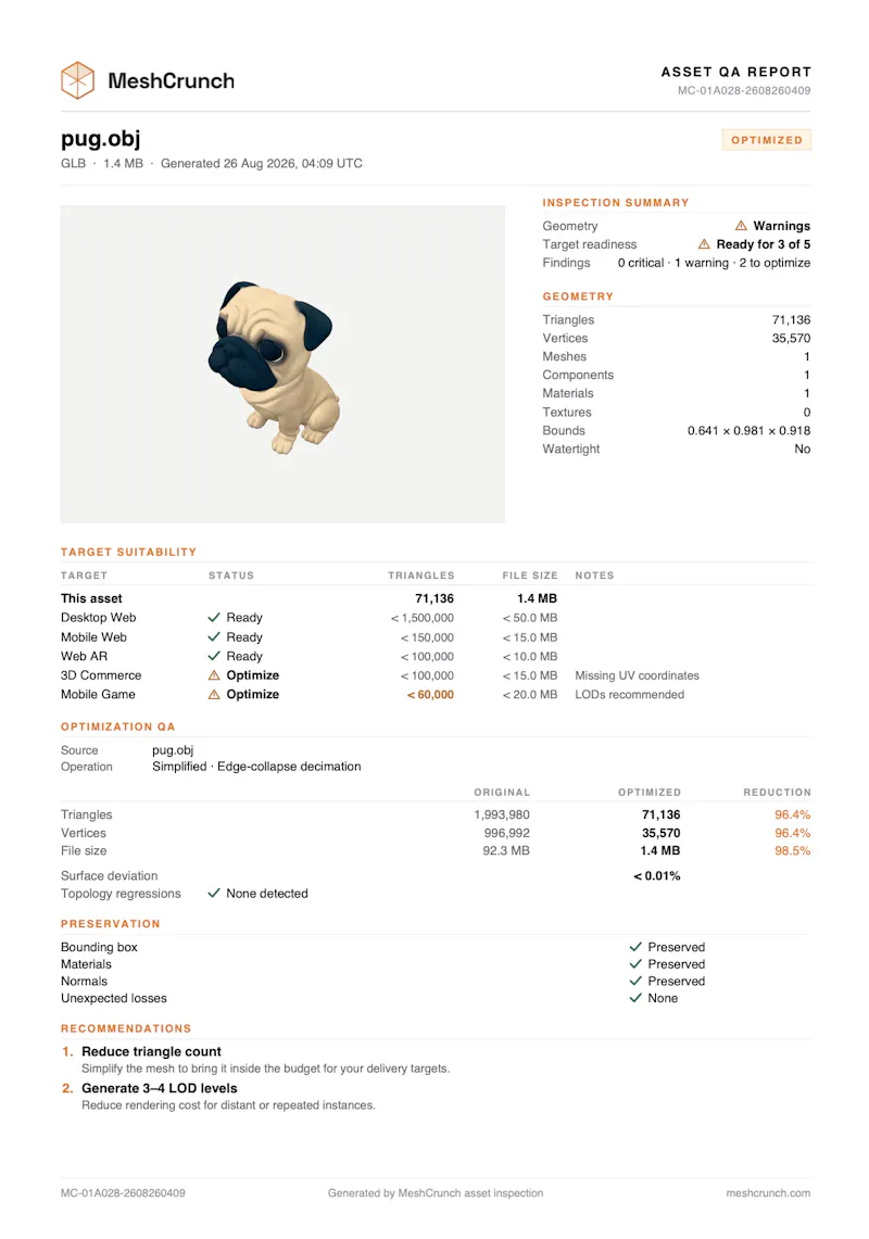 MeshCrunch screenshot 4
