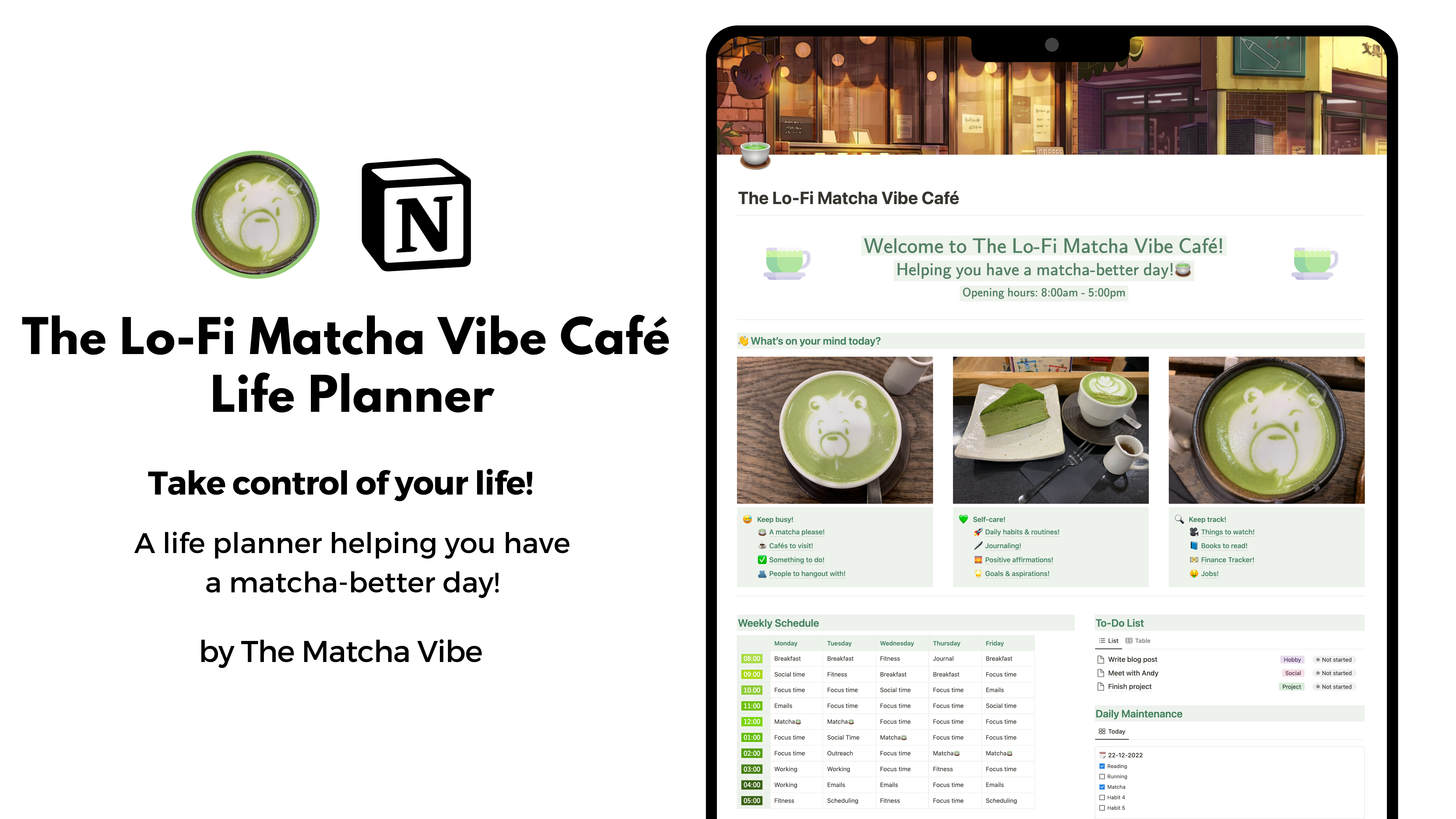 Lo-Fi Matcha Vibe Café media 1