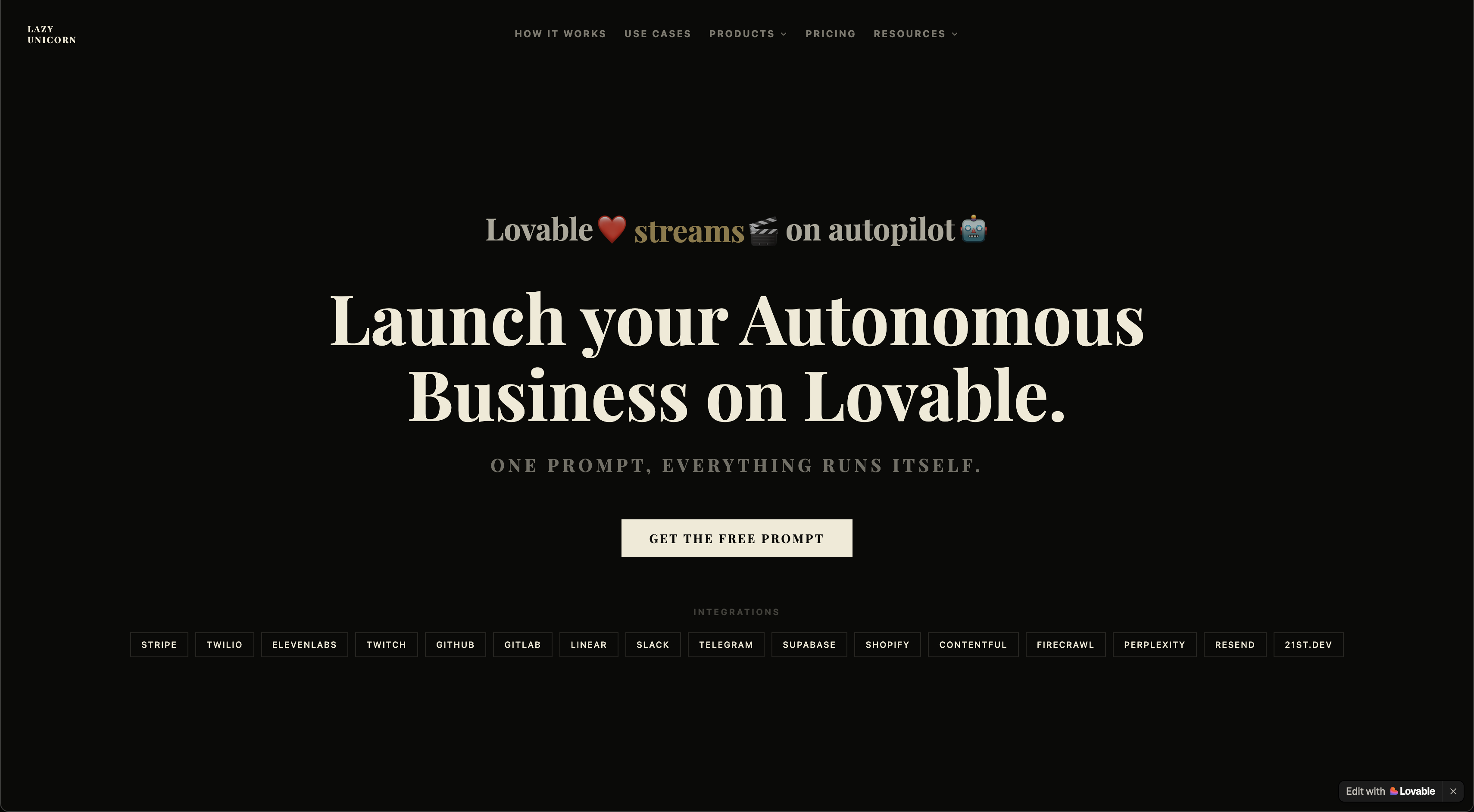 Lazy Unicorn gallery image