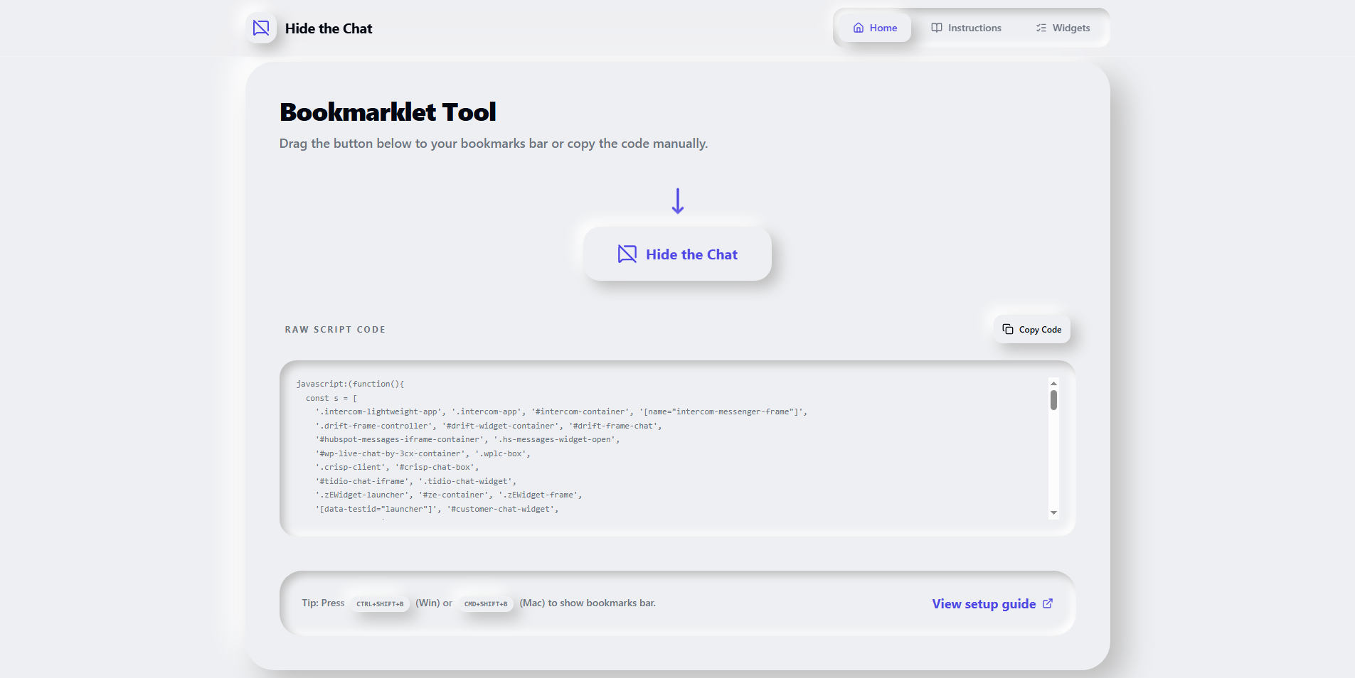 Hide the Chat | Hide Website Chat Widget gallery image