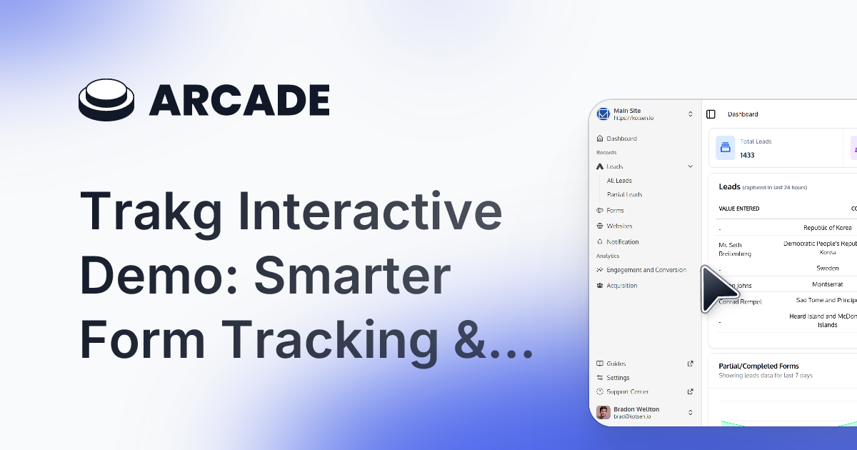 Trakg – Lead Recovery for Web Forms gallery image
