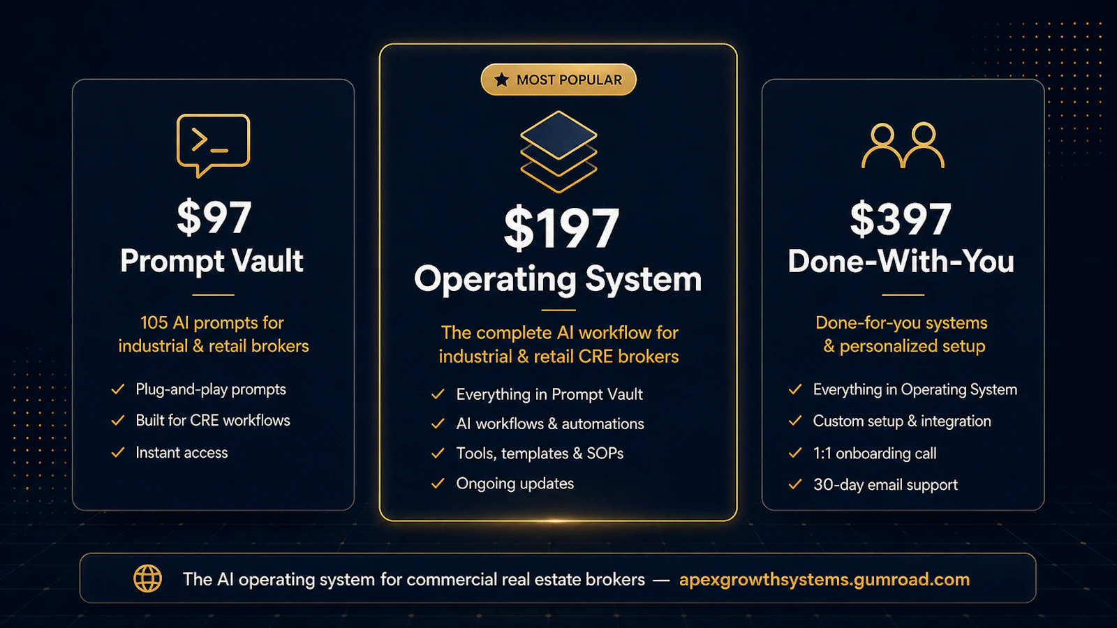 CRE AI Operating System screenshot 1