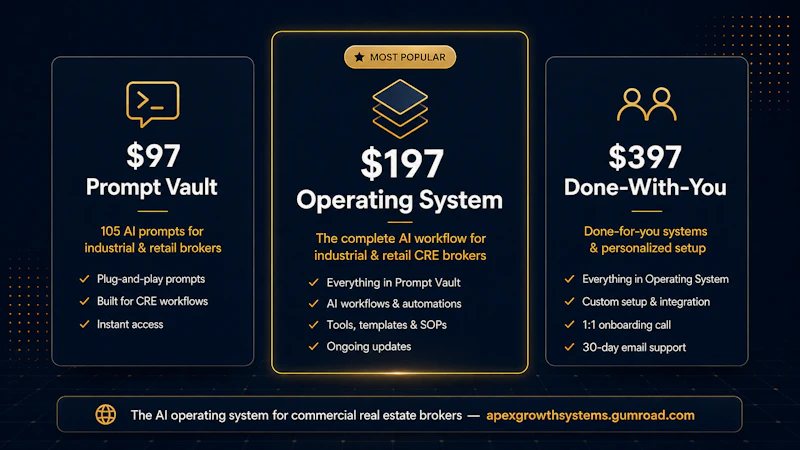 CRE AI Operating System screenshot 1
