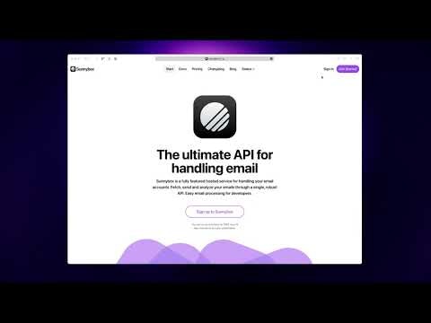 startuptile Sunnybox.io-The ultimate API for handling email