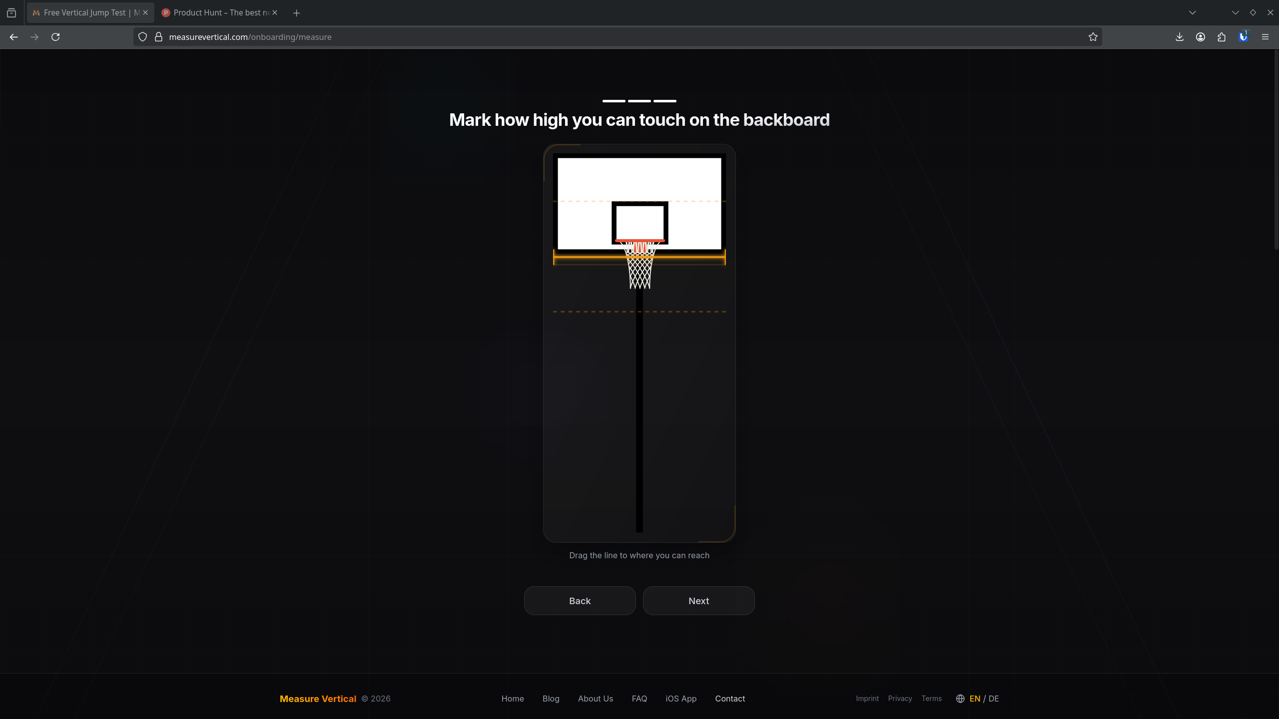 MeasureVertical - Screenshot 4 showing product features and functionality