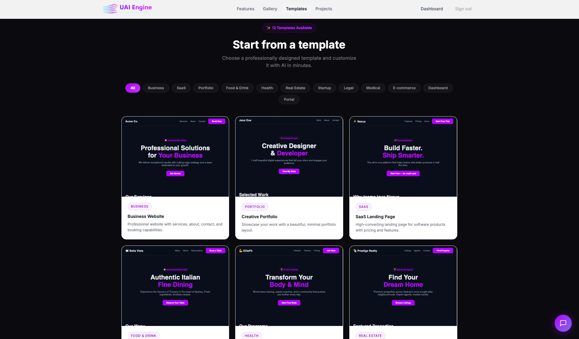 UAI Engine screenshot 3