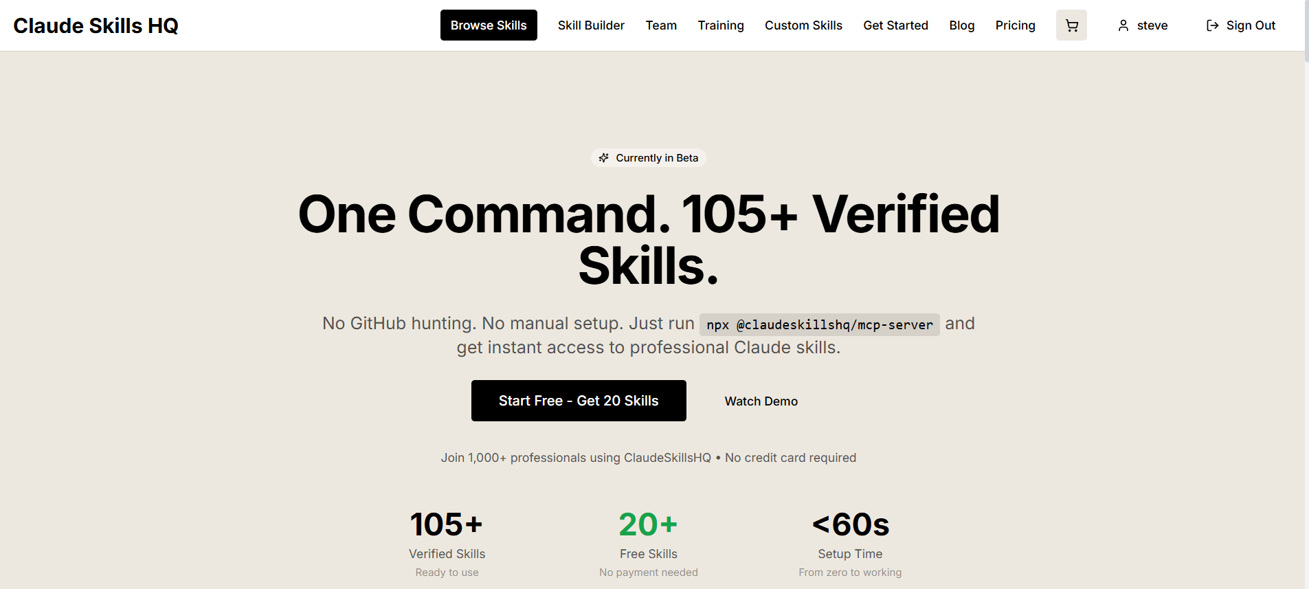 ClaudeSkillsHQ gallery image